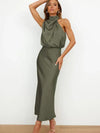 Benthe | Abito Midi Off-Shoulder