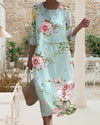 Leviana™ | Abito elegante a fiori
