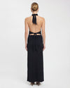 ABITO LUNGO HALTER CON SCHIENA SCOPERTA