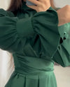 ItalianFrost - Abito Maxi in Satin