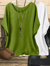 Set di 2 Bluse Morbide con Maniche Ampie