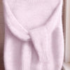 Pullover Elegante con Collo Rotondo in Maglia