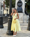 Esmeralda - Abito Midi Senza Maniche con Scollo Halter