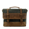 Borsa Messenger in Tela Cerata | LUCIEN