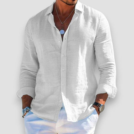 Enrico | Camicia Elegante in Tessuto Traspirante