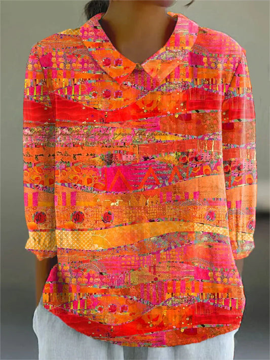 Serenavelle | Blusa Vintage Colorata