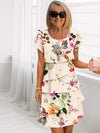 Trina | Vestito Ruffle Bloom