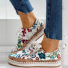 Oluchi™ Scarpe Sneakers Ortopediche con Cerniera Floreali