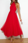 Phoebe - Vestito Midi con Gonna Lunga