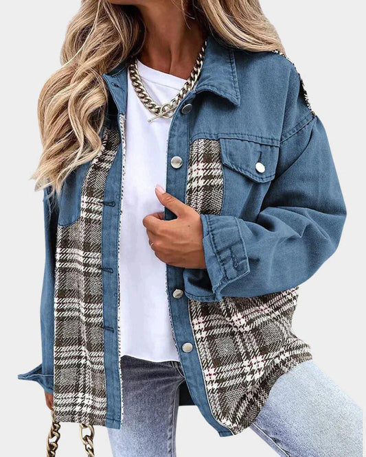Celina – Giacca di jeans da donna con un tocco moderno