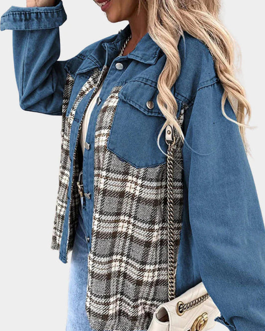 Celina – Giacca di jeans da donna con un tocco moderno