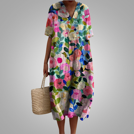 Rosalie | Vestito da Giardino in Fiore