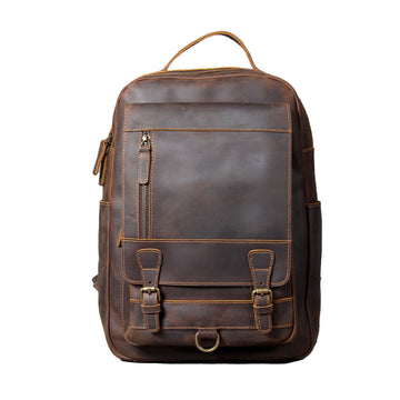 Zaino in Pelle Marrone | MORITZ