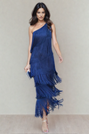 Lauren - Abito Maxi con frange
