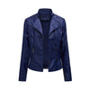 Ameliora - Giacca in Pelle Casual Elegante