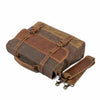 Borsa Messenger in Tela Cerata | LUCIEN