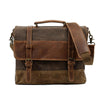 Borsa Messenger in Tela Cerata | LUCIEN