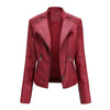 Ameliora - Giacca in Pelle Casual Elegante