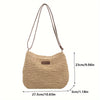 Borse a Tracolla Estive in Rattan da Donna