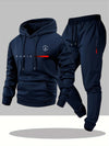 Parisian — Set Felpa con Cappuccio e Pantaloni Sportivi