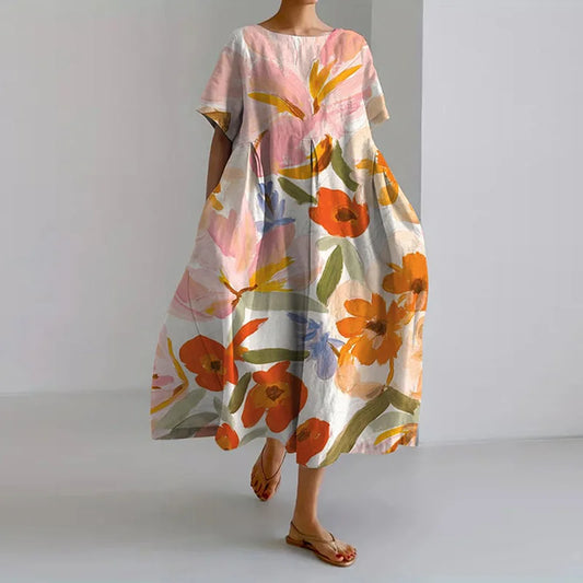 VALENTINA | Vestito Estivo a Fiori