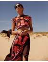 Katia - Completo stampato Top e Gonna