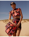 Katia - Completo stampato Top e Gonna