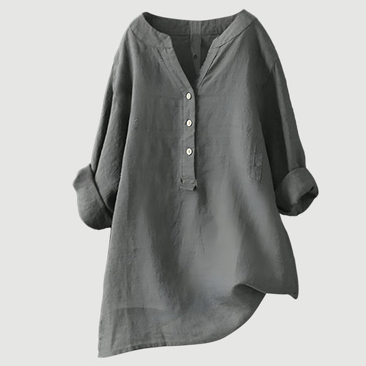 Emily - Camicia leggera e comoda con bottoni
