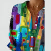 Amalie™ | Blusa con design colorato