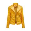Ameliora - Giacca in Pelle Casual Elegante