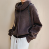 CLOE – MAGLIONE A COLLO ALTO IN LANA MERINO