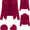 Giacca Biker con Rever e Zip