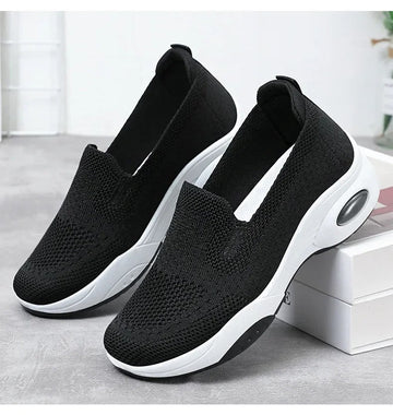 Gitte - Sneakers Ortopediche Traspiranti in Maglia Slip-On