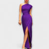 Axa - Elegante Abito Maxi Asimmetrico da Sera