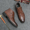 Donovan | Stivali in Pelle con Doppia Cintura Monk