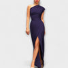 Axa - Elegante Abito Maxi Asimmetrico da Sera