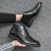 Donovan | Stivali in Pelle con Doppia Cintura Monk