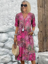 12 Florencia | Vibrant Midi Dress