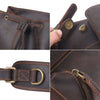 Zaino in Pelle con Chiusura a Coulisse | FIRENZE