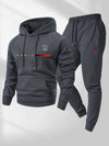 Parisian — Set Felpa con Cappuccio e Pantaloni Sportivi