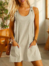 Terri - Vestito Mini a Righe con Tasche
