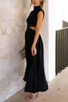 Quincy | Abito midi con cut-out e tasche
