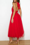 Phoebe - Vestito Midi con Gonna Lunga