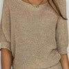 Maglia in Viscosa con Scollo Ampio
