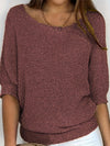 Maglia in Viscosa con Scollo Ampio