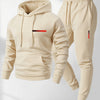 Parisian — Set Felpa con Cappuccio e Pantaloni Sportivi