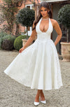 Esmeralda - Abito Midi Senza Maniche con Scollo Halter