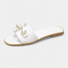 Scarpe Piatte con Perle