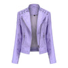 Ameliora - Giacca in Pelle Casual Elegante
