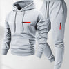 Parisian — Set Felpa con Cappuccio e Pantaloni Sportivi